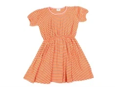 Mads Nørgaard shell pink/puffin\'s bill stribet kjole Dalia